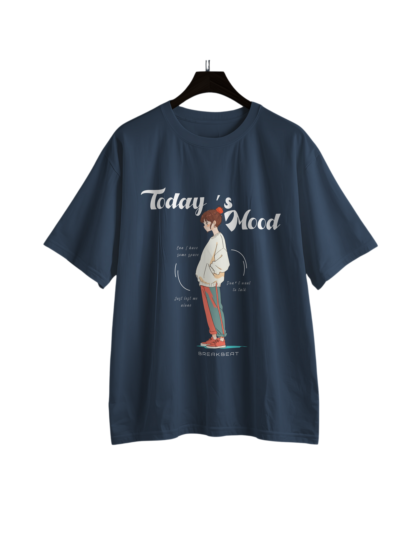 UNISEX Casual collection - I Today's Mood (Navy)