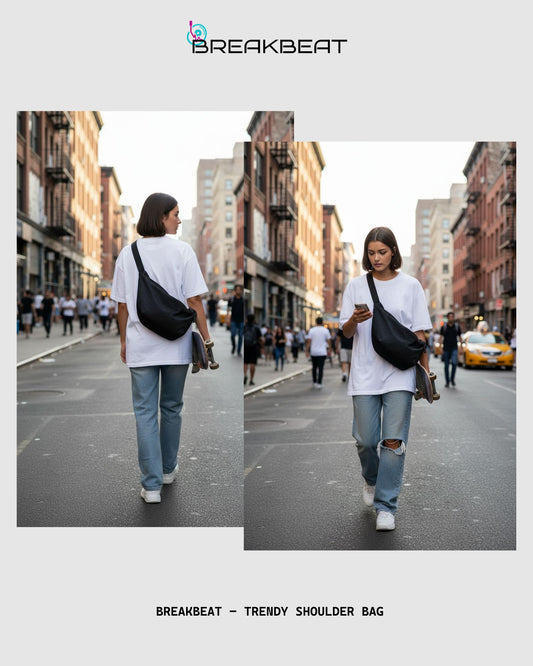BREAKBEAT TRENDY FUNCTIONAL SHOULDER BAG