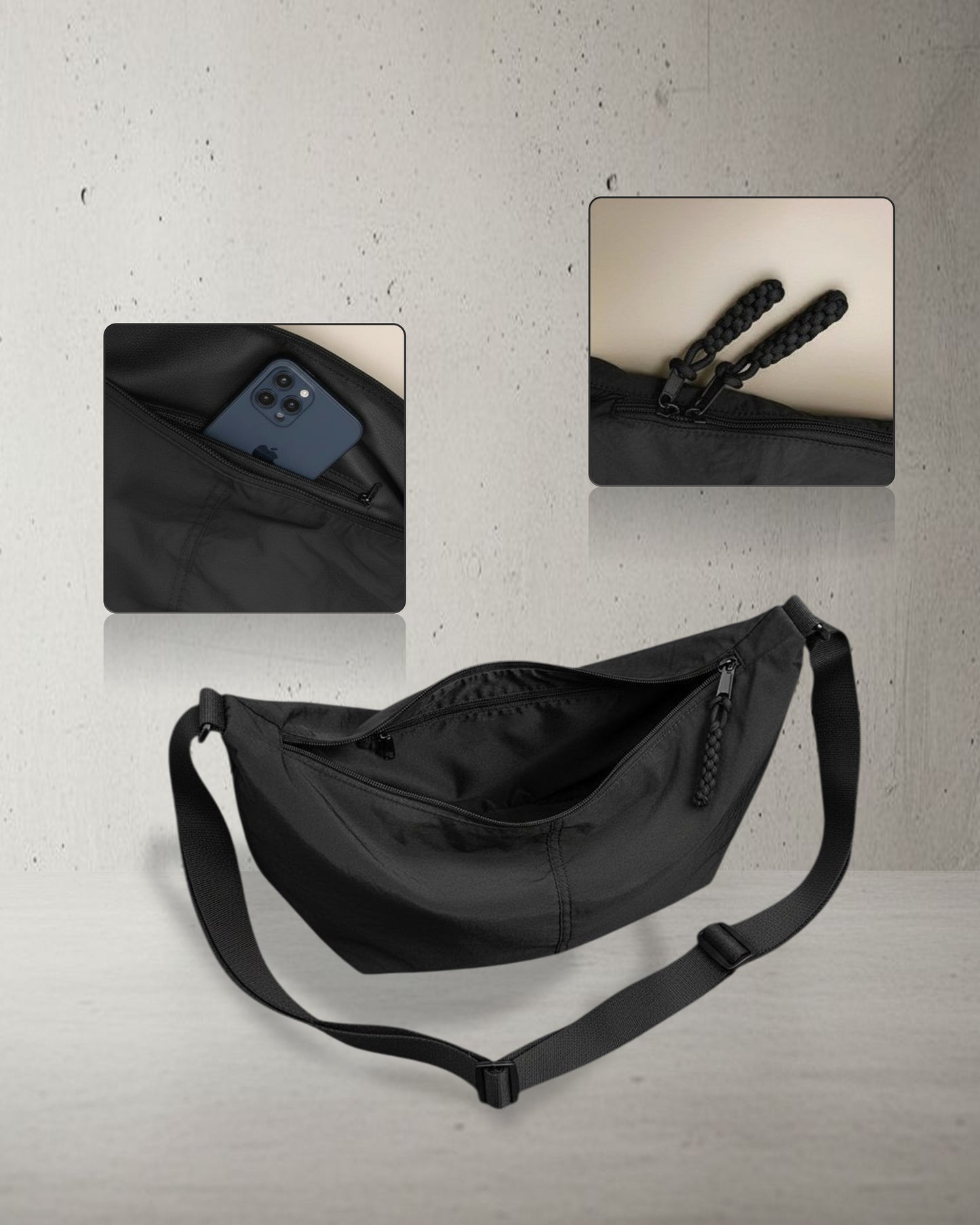 BREAKBEAT TRENDY FUNCTIONAL SHOULDER BAG
