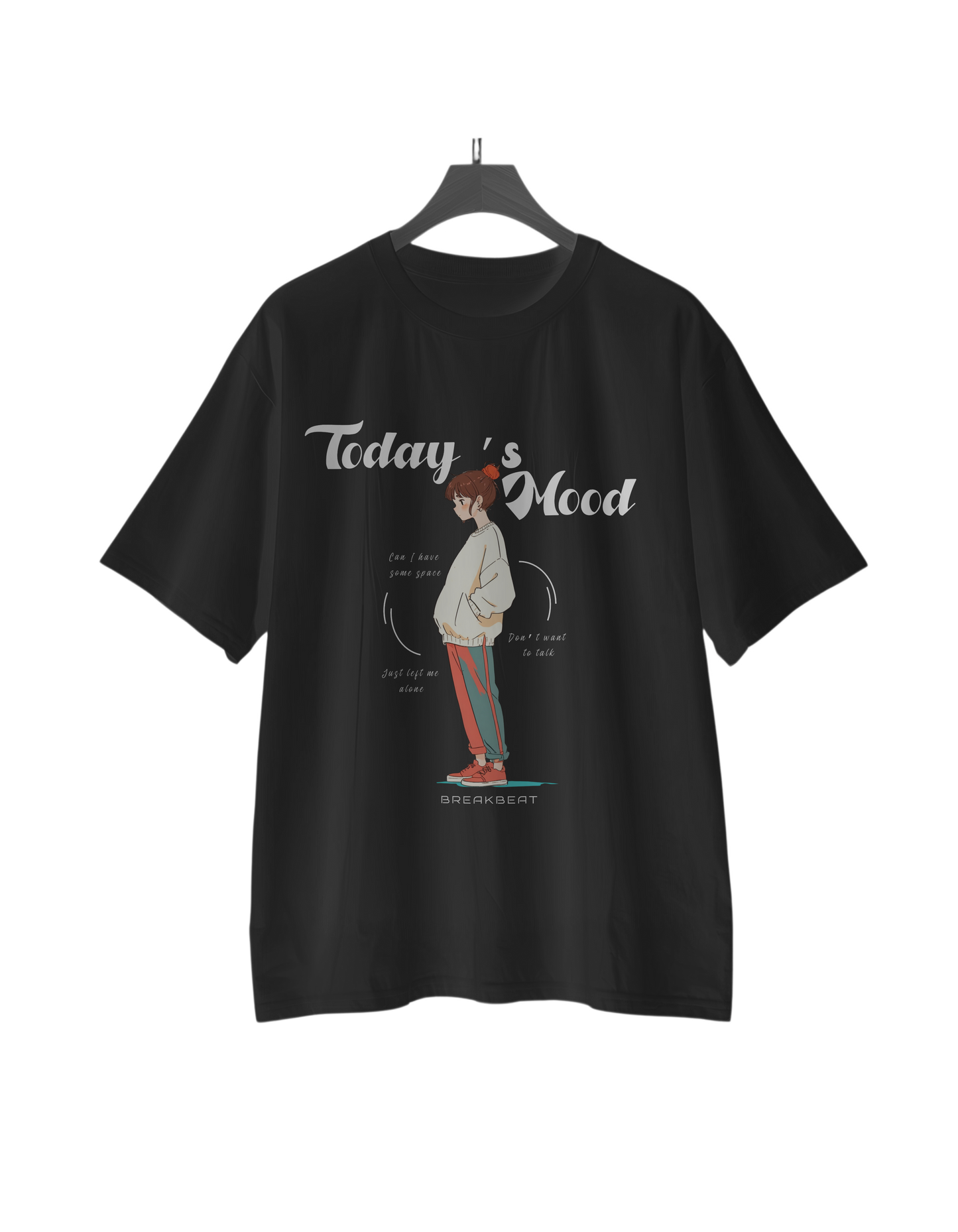 UNISEX Casual collection - I Today's Mood (Black)