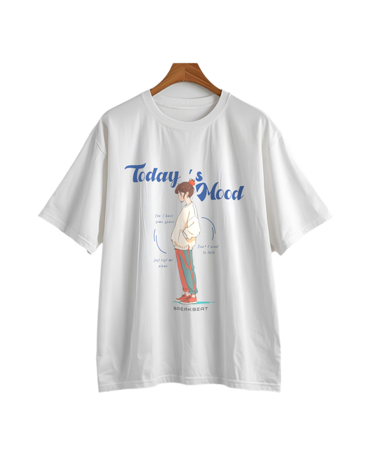 UNISEX Casual collection - I Today's Mood (White)