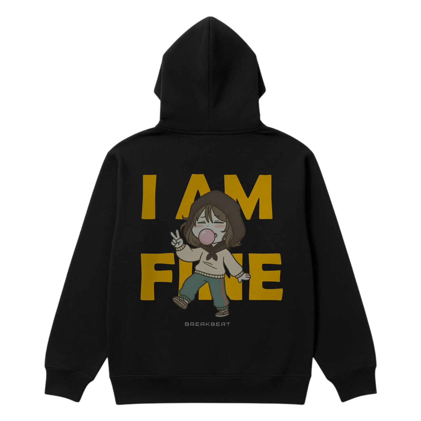 UNISEX Black humor collection I am fine Hoodie