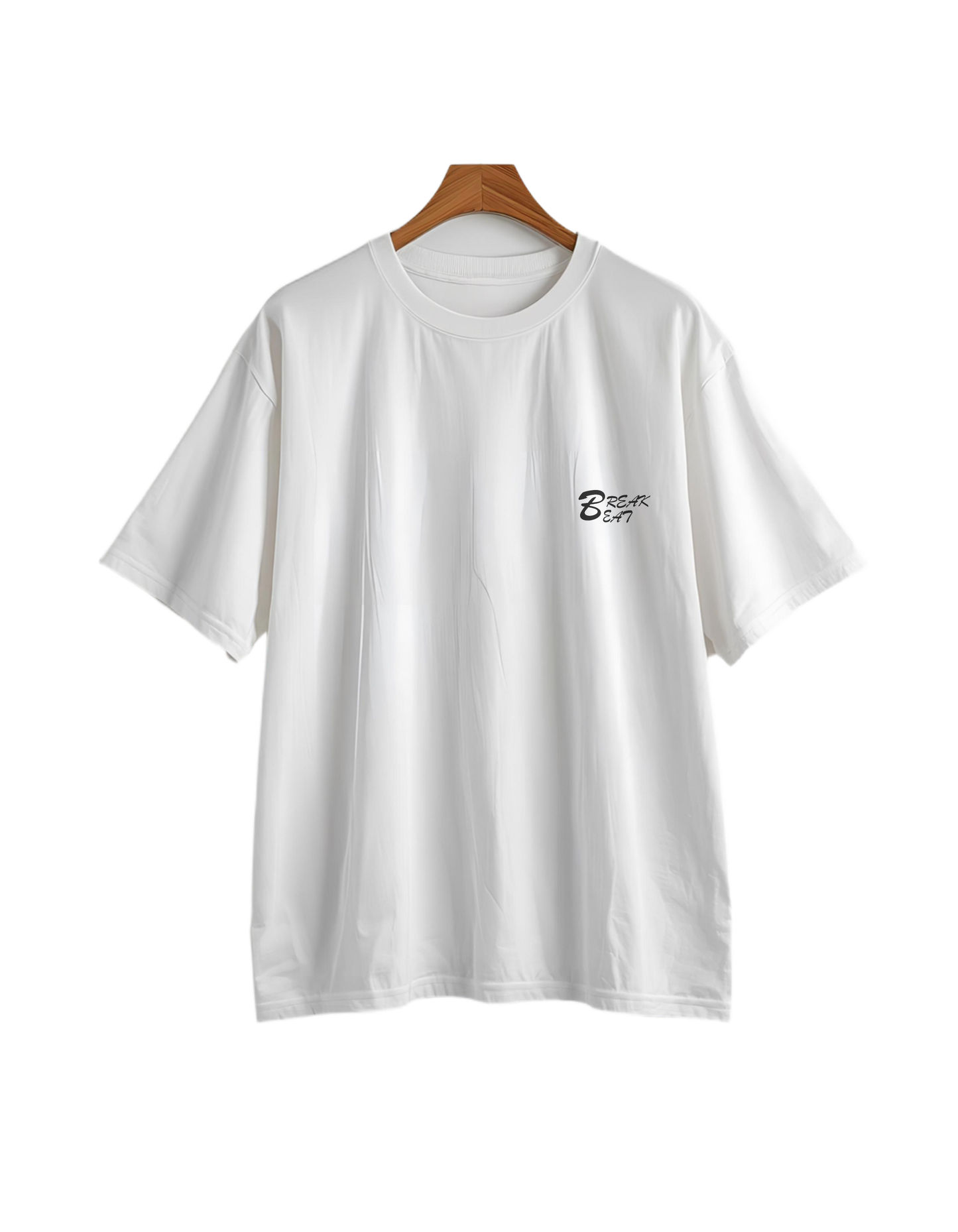 UNISEX Black humor collection Couple crasher T-SHIRT (White)