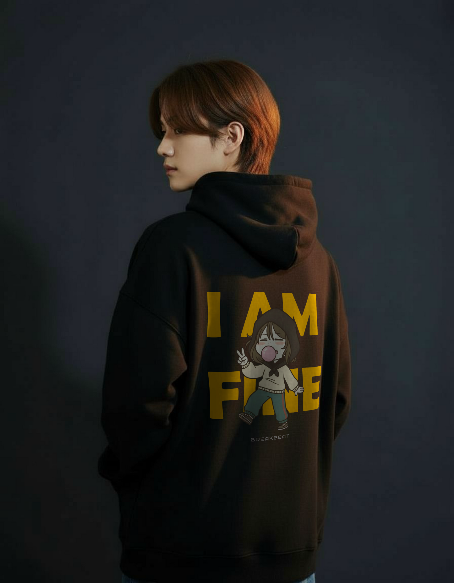 UNISEX Black humor collection I am fine Hoodie